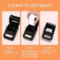 Label Printer Inkless Portable Thermal Label Maker Sticker Printer For Clothing Jewelry Tag Supermarket Retail Store Home Labeling Barcodes Price Name Printing. 
