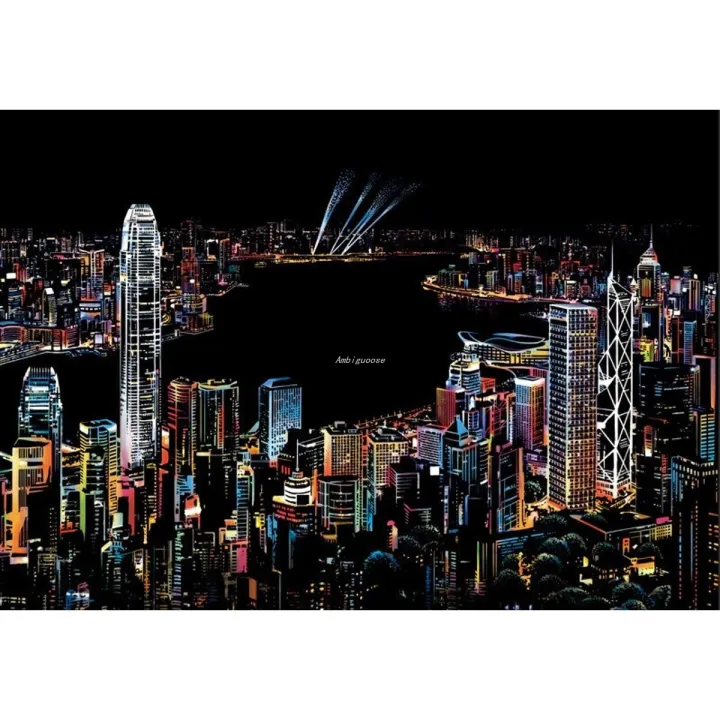 Ambiguoose%20New%20Colorful%20urban%20adult%20decompression%20scratch%20painting%20toy%20nigBargain%20price%20ht%20DIY%20hand-painted%20creative%20birthday%20gift%20Home%20decoration%20M043%20-%20Image%202