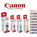 Canon Ink Bottle (Compatible Ink SET For Canon Printers - 790 Black, Cyan, Magenta, Yellow). 