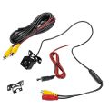 Universal Rear View Camera with 4 LED Car Rear View Camera, RCA Night Vision, Waterproof Parking Assistance Camera. 