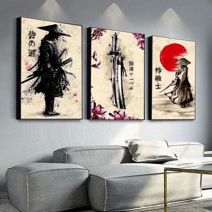 wall%20art%20Japanese%20Samurai%20Canvas%20Painting%20Wall%20Art%20Character%20Posters%20And%20Prints%20Home%20Decorating%20Picture%20For%20Living%20Room%20Bedroom%20Aesthetic%20-%20Image%203