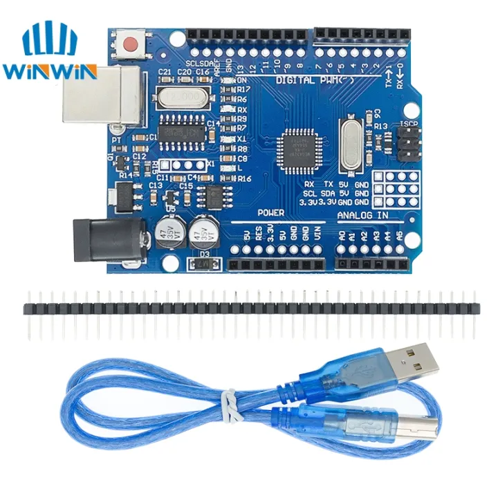 Uno%20R3%20Ch340gmega328p%20Smd%20Chip%2016mhz%20For%20Arduino%20Uno%20R3%20Development%20Board%20Usb%20Cable%20Atega328p%20One%20Set%20-%20Image%207