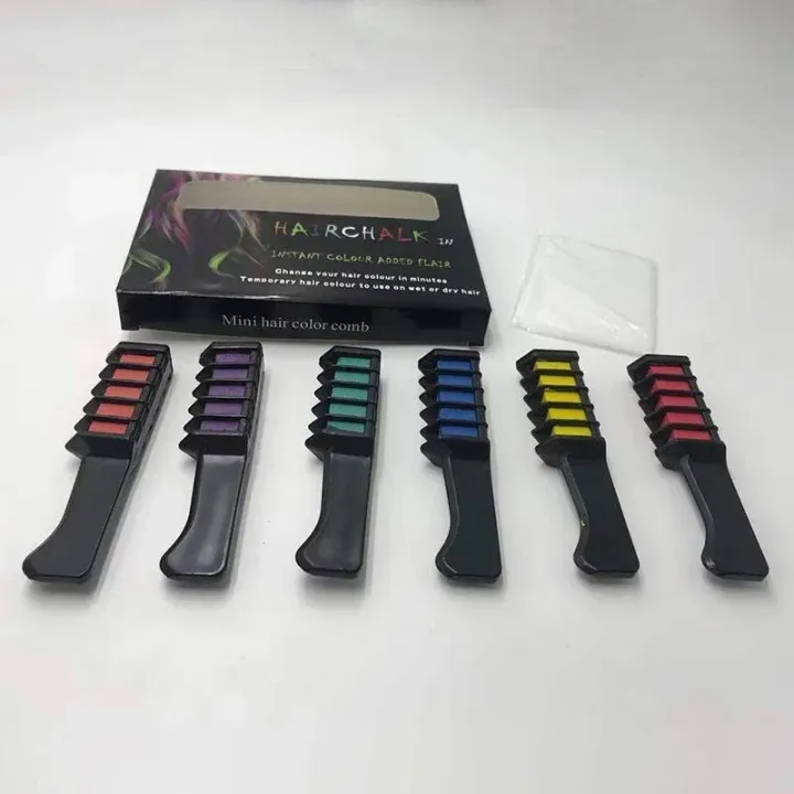 Mini%20Hair%20Chalk%20Comb%20Highlight%20Stripe%20Color%20Temporary%206/1pcs%20Color%20Hair%20Dye%20Marker%20Washable%20Disposable%20Hair%20Color%20Dye%20for%20Women%20-%20Image%204