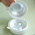 New Fun Chicken Shaped Egg Boiler Steamer food grade plastic 4 hole egg holder for kitchen cooking tool accessories-L. 