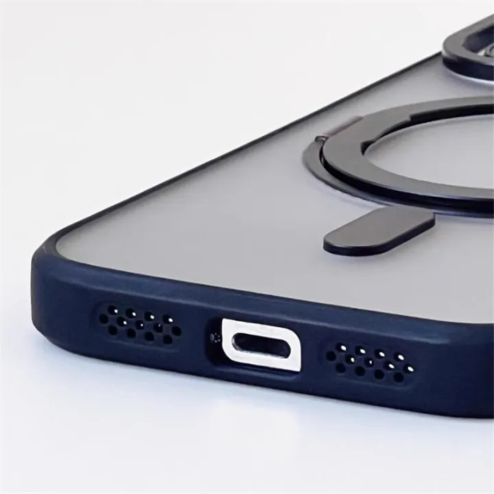 HOCE%20Magnetic%20Invisible%20Bracket%20Phone%20Cases%20For%20iPhone%2017%2016%2015%2014%2013%2012%2011%20Pro%20Max%2014%2015%20Plus%20MagSafe%20Case%20Rotation%20Metal%20Holder%20Stand%20Matte%20Transparent%20Frosted%20Cover%20-%20Image%209
