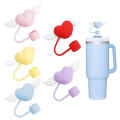 30&40 oz Straw Topper Protective Compatible 0.4 in/10mm For Stanley Tumbler Lid Silicone Reusable Silicone Cap for Travel. 