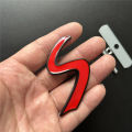 3D Metal Mini Cooper S Front Grille Badge Emblem Sticker Decal for Mini R50 R52 R53 R56 R57 R58 F55 F56 Car Styling Accessories. 