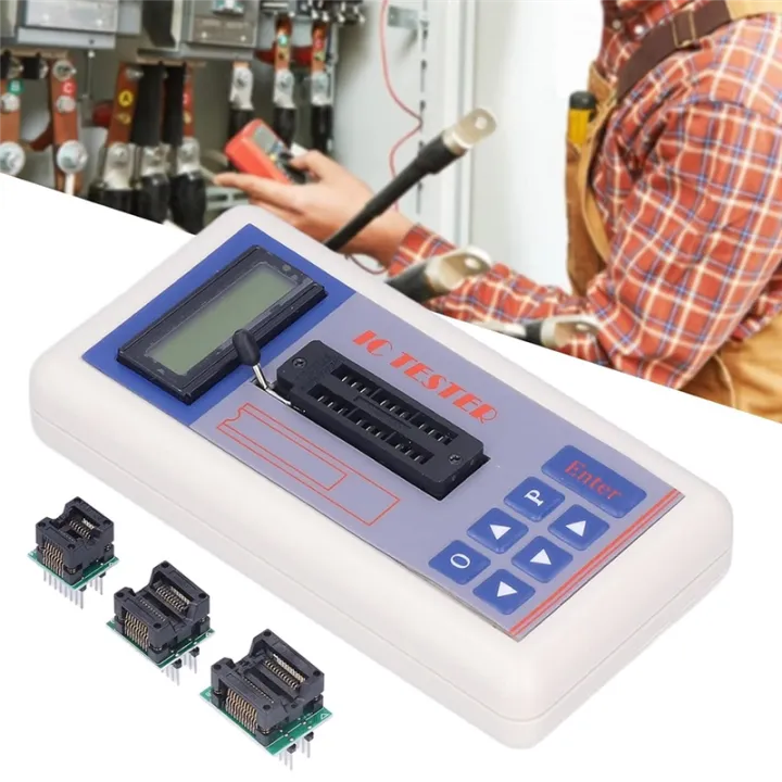 Integrated%20Circuit%20Tester,%20IC%20Transistor%20Capacitor%20Tester,%20Diode%20Checker%20Detector,%20with%205V%203.3V%20AUTO%20Mode,B%20-%20Image%205
