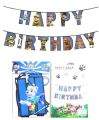 Police Dog Cardboard Party Gala Bunting Letter Banner Happy Birthday Party Decorations paw patrol. 