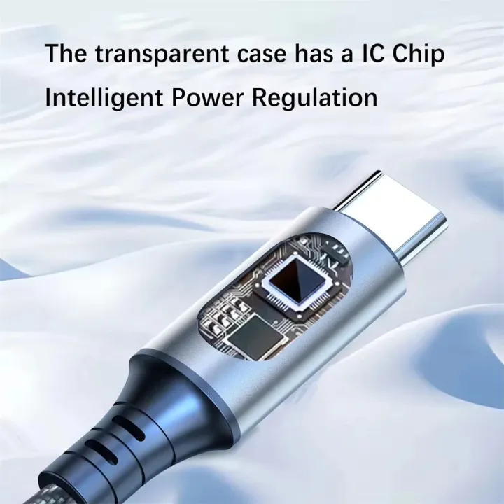 NNBILI%20120W%20USBA%20to%20Type%20C%20Super%20Fast%20Charge%20Cable%20Nylon%20Data%20Wire%20for%20Xiaomi%20POCO%20Samsung%20With%20Led%20Digital%20Display%20Cable%20-%20Image%204