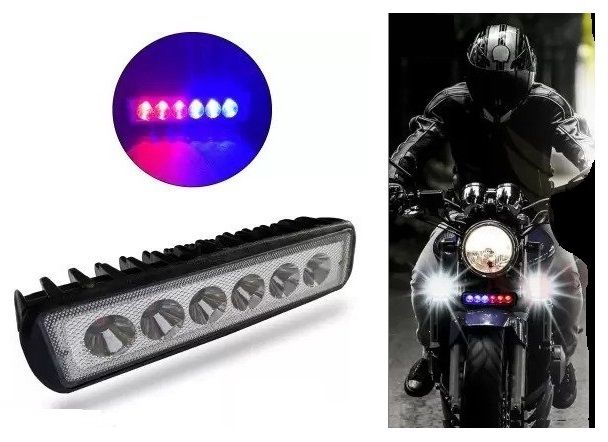 12V VIP Emergency Warning LED Flash Light for Cars, Bikes and Three ...