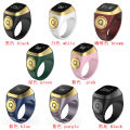 Smart Ring Time Reminder Alarm Clock Outdoor Electronic Device App Control Finger Tally Counter Random Color. 