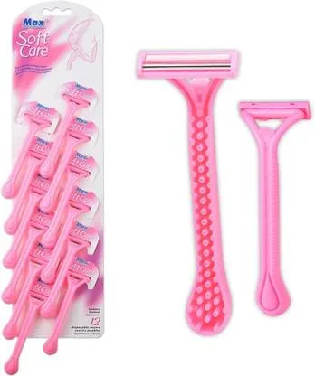 Women%20Razor%20Hair%20Removing%20Twin%20Blade%20Stainless%20Steel%20-%20Pack%20of%2012%20-%20Image%202