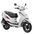 Tvs Wego White Bike Full Sticker kit. 