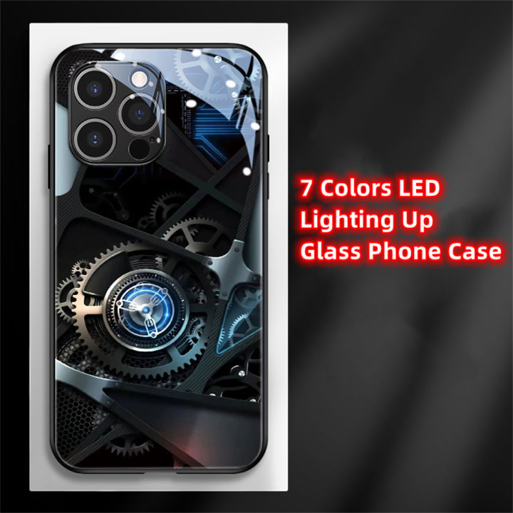 Waitz%20Naitz%202024%20Luxury%20Mechanical%20Style%20LED%20Light%20Glow%20Luminous%20Phone%20Case%E3%80%902025%20Version%E3%80%91%20Back%20Cover%20For%20Samsung%20S24%20S23%20S22%20S21%20S20%20FE%20Note20%20Plus%20Ultra%20-%20Image%206