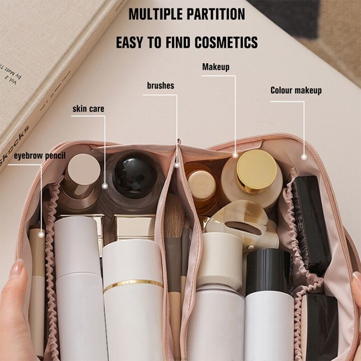 Women%20Large-Capacity%20Waterproof%20Toiletry%20Travel%20Cosmetic%20Bag%20Portable%20PU%20Makeup%20Pouch%20Kit%20Multifunction%20Organizer%20Storage%20-%20Image%204