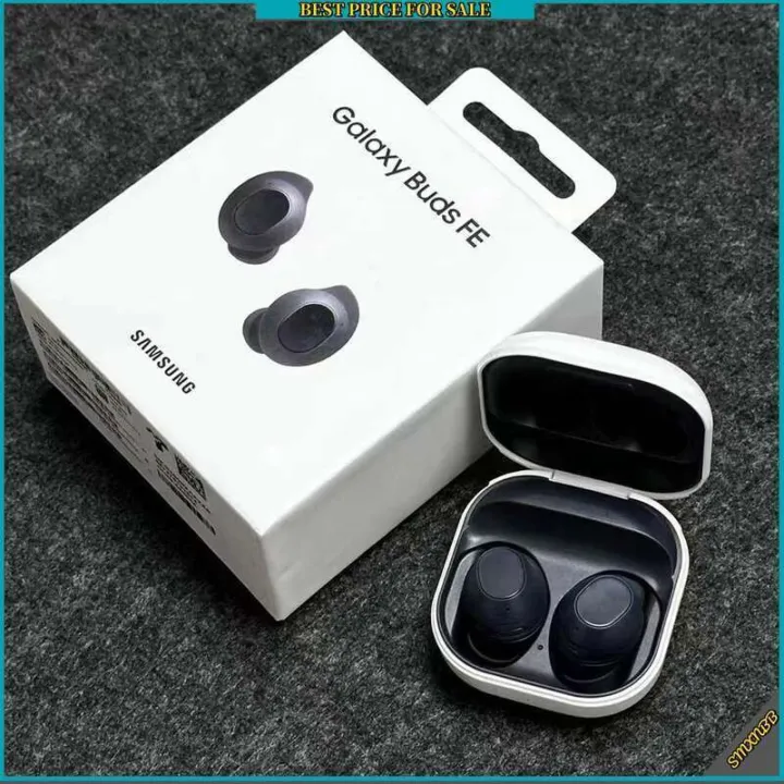 Samsung%20Galaxy%20Buds%20FE%20-%20Graphite%20and%20White%20headset%20In-Ear%20Headphones%20SM-R400%20Bluetooth%20Earphones%20-%20Image%202