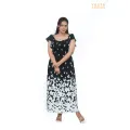 Butterfly and normal printed full smocked long frock. 