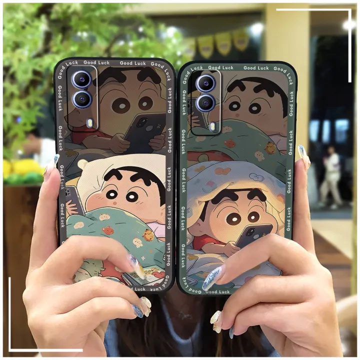 Phone%20Pouch%20Cell%20Phone%20Sleeve%20Phone%20Case%20For%20VIVO%20Y53S%205G/IQOO%20Z5X/T1X%20Mobile%20Case%20Anti-dust%20Protective%20Cover%20Graffiti%20-%20Image%205