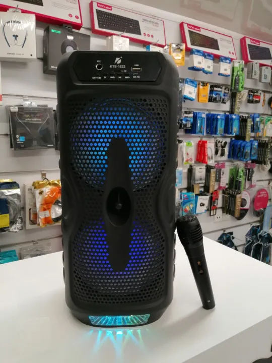 KTS%201623%20Wireless%20Speaker%20With%20Wired%20Microphone%206.5%20inch%202%20speakers%20inbuilt%20out%20door%20party%20box%20top%20selling%202023%20-%20Image%203