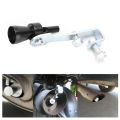 Muffler pipe whistle turbo sound whistle tail throat whistle car Modification Tail Throat Exhaust Pipe Whistle Aluminium Alloy Black. 