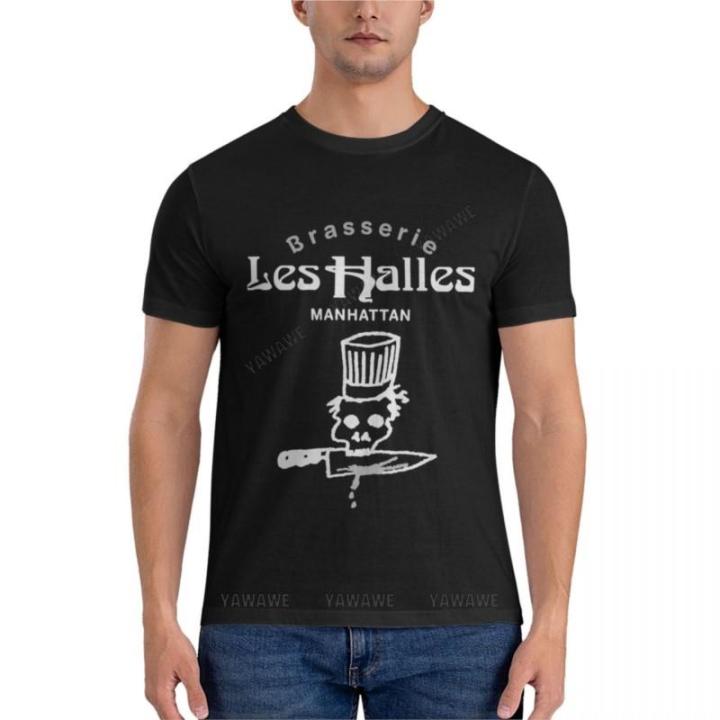 Retro bourain Les Halles sticker decal men women Classic T-shirt oversized T shirts for men Heavy Weight T shirts for men