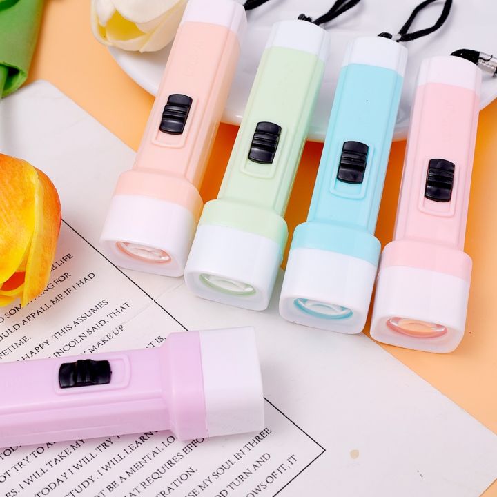 1%20Pc%20Random%20Color%20Button%20Battery%20Powered%20Mini%20Plastic%20Flashlight%20with%20Hanging%20RopeOutdoor%20Travel%20Portable%20Emergency%20Small%20Torch%20-%20Image%209