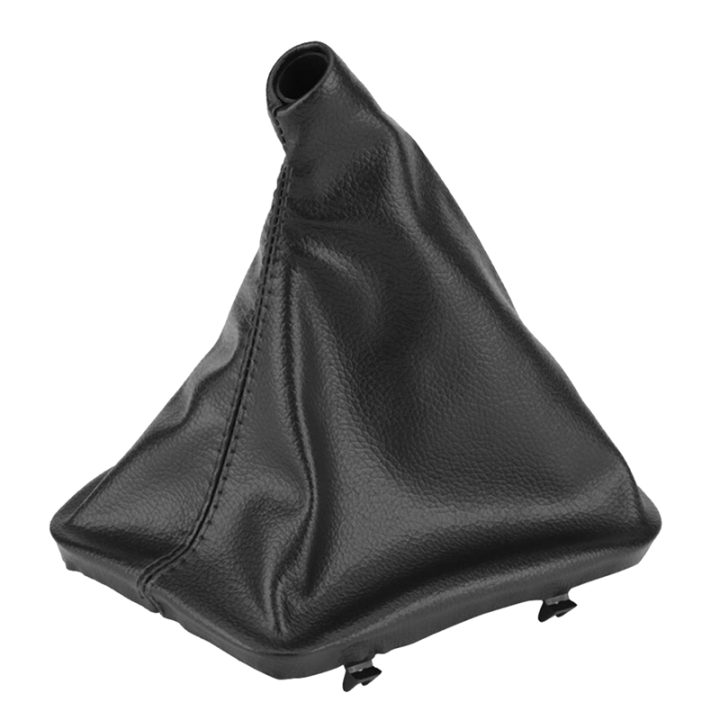 Black Shift Gear Dust Cover PU Leather for BMW E30 E34 E36 E46 Z3 Boot Gear Lever Gaiter Cover