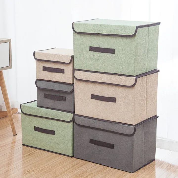 Susan1188%202in1%20Plain%20Color%20Foldable%20Storage%20Box%20Organizer%20With%20Cover%20set%20-%20Image%204