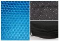 Egg Sitter Seat Cushion With Non-Slip Cover Breathable Honeycomb Design Absorbs Pressure Points, Blue. 