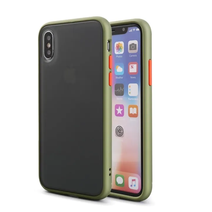 Apple%20Iphone%208%20Plus%20Anti-knock%20Armor%20Case%20Transparent%20Case%20Back%20Cover%20Luxury%20Silicone%20Case%20-%20Image%204