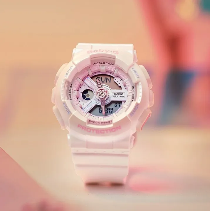 (Ready%20Stock)%20Baby-G%20BA110%20Women%20Watch%20Sport%20Watch%20Dual%20Time%20Display%20Water%20Resistant%20Shockproof%20and%20Waterproof%20World%20Time%20LED%20Light%20Girl%20Sports%20Wrist%20Watches%20with%202%20Year%20Warranty%20BA-110PL-7A1%20-%20Image%203