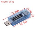 Voltage Meters Current Voltage Capacity Battery Tester USB Volt Current Voltage Doctor Charger Capacity Tester Meter Power Bank. 
