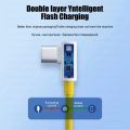 NEW Original 120W 6A USB Super Fast Charger For Xiaomi Mi 12 11 Type C Cable 90 Degree For POCO X5 Pro Redmi Note 8 9 10 11 Charging. 