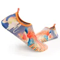 Beach Socks Shoes Men's and Women's Diving Wading River Trekking Swimming Shoes Soft Shoes Anti-Slip Cut-Resistant Barefoot Breathable Type Skin Shoes. 