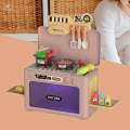 Kids Microwave Oven Toys Role Play Cookware Educational Pretend Play for Game Favor. 
