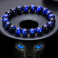 Natural Blue Tiger Eye Bracelets. 