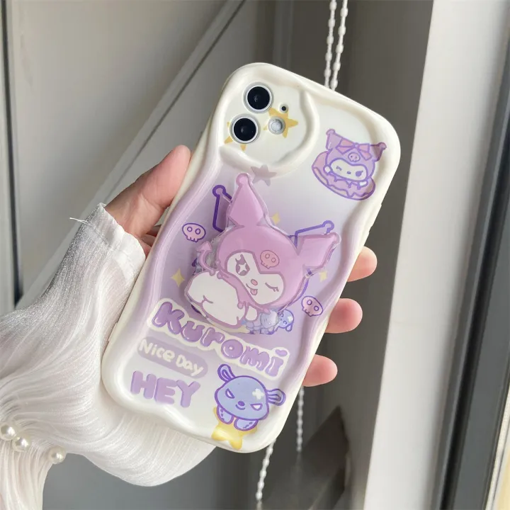 Cute%20Kuromi%20Melody%20Bracket%20Bracelet%20Phone%20Case%20For%20Realme%20C55%20C35%20C33%20C21Y%20C25Y%20C30%20C30S%20C21%20C11%202021%20C20%20C15%20C12%205%206%207%20Pro%205I%206I%205S%206S%207i%208%205G%20Soft%20Back%20Cover%20Shockproof%20Full%20Protection%20Cartoon%20Silicone%20TPU%20Camera%20Protective%20-%20Image%206