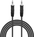 3.5mm Audio Cable, Male to Male AUX Cable 3M for Car, Headphones, MP3/4 Devices, Nylon Braided. 