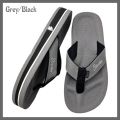 Islander Men's 'Grey/Black' non-slip rubber soles 100% Authentic and Original color slippers (Makapal). 