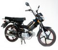 RANOMOTO Moped Super Motor Bike - Black. 