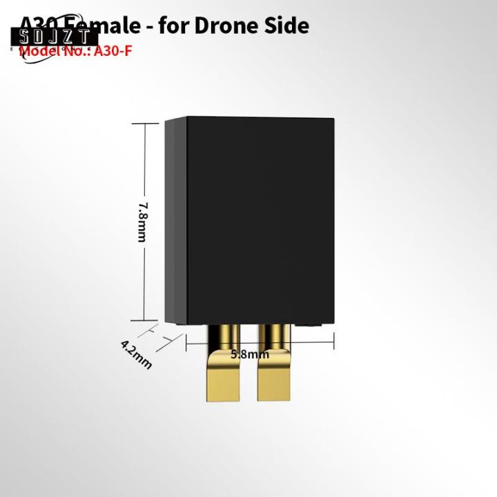 5pcs A30 Connectors Male And Female Plugs Connector Adapter For For Rc Tiny Drone Four Axis Multicopter Accessories