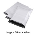 100 Pcs Large (30cm x 40cm) (12 x 16 inches) Courier Bags | Shipping Bags | Poly Mailer | Tamper Proof Plastic Polybags for Shipping | Packing box | Packaging | Packing. 