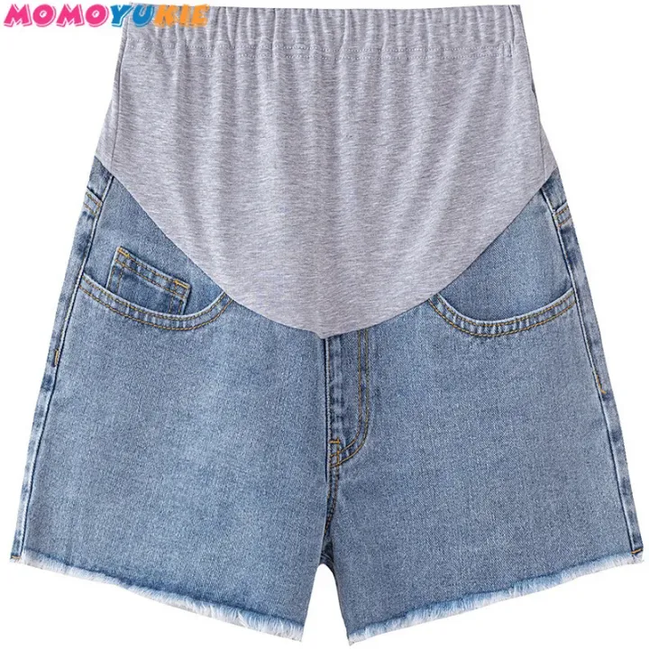 Summer%20maternity%20short%20pants%20pregnancy%20shorts%20pregnant%20Stretch%20jeans%20maternity%20shorts%20belly%20denim%20pants%20Abdomen%20Loose%20M-XXL%20-%20Image%206