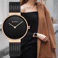 Ladies Luxury Fashionable Quartz Watch Analog Women Wrist Watches Metal Strap Magnet Clasp Black Blue Rosegold 184575728 Styles_LK Online. 