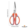 Kitchen Scissor Multi Function Using for Chicken Poultry Fish Meat Vegetables Herbs Fish. 