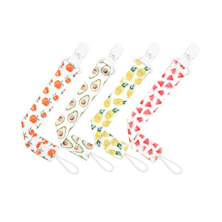 4pcs/pack%20Baby%20Pacifier%20Clip%20Pacifier%20Holders%20Washable%20with%20Beautiful%20Patterns%20for%20Baby%20Boys%20Girls%20-%20Image%203