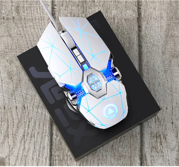 G30S%203200dpi%20Wired%20Computer%20Gaming%20Mouse%20With%207%20Keys%20And%20Four%20Gears%20Adjustable%20Resolution/side%20Button%20+%20DPI%20Light%20Off%20Button%20-%20Image%203
