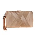 Tassel Fashion Ladies Clutch Bag Shoulder Handbags Female Party Wedding Evening Bag For Phone Purse Gold. 