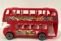 TOY DOUBLE DECKER BUS/ TOY DOUBLE DECKER BUS FOR KIDS / PLASTIC TOY DOUBLE DECKER BUS(F_loverS). 